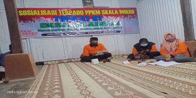 Sosialisasi PPKM skala Mikro